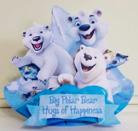 Cmon Get Happy in the Arctic 3 Rocker Card by Pam Stubley