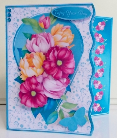 Bright Posy - Wavy Offset Card Mini Kit by Pam Stubley