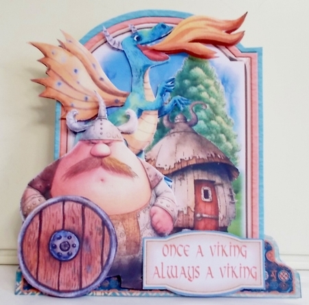 May the Norse be with You 5 XL Shaped Card Kit by Pam Stubley