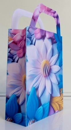 3d effect floral gift bag 8 by Pam Stubley