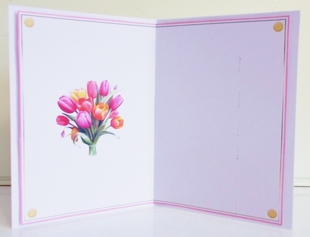 Floral Display Blank Insert 11 by Pam Stubley