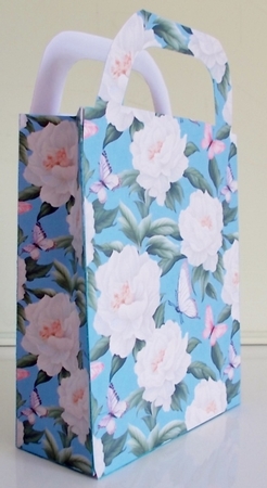 Bold floral gift bag 3 by Pam Stubley