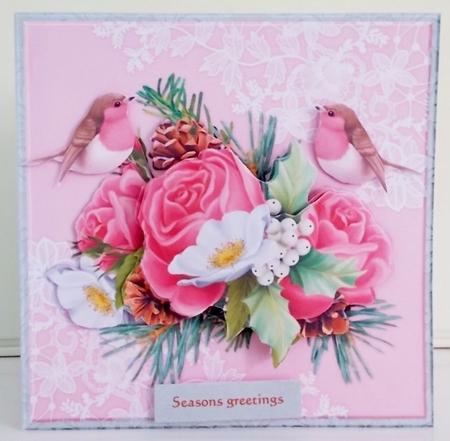Christmas Flowers Mini Kit by Pam Stubley