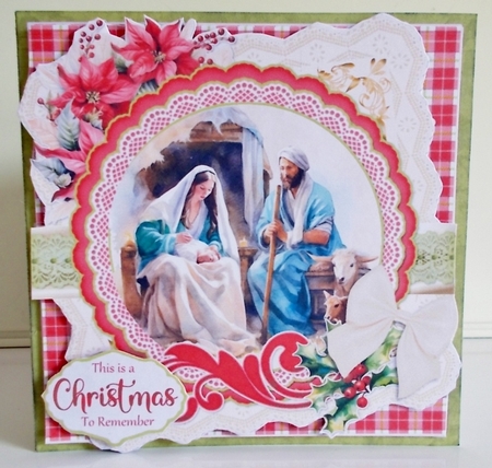 A Christmas to Remember 3  7.75x7.75 Simply Cards  by Pam Stubley