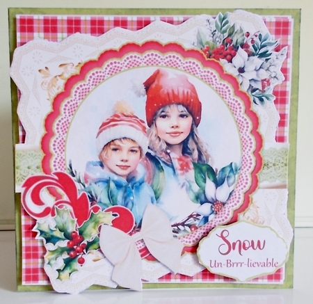 A Christmas to Remember 4  7.75x7.75 Simply Cards  by Pam Stubley