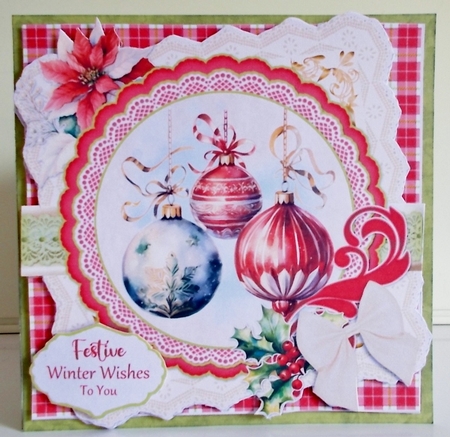 A Christmas to Remember 5  7.75x7.75 Simply Cards  by Pam Stubley