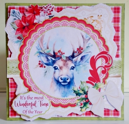 A Christmas to Remember 7  7.75x7.75 Simply Cards  by Pam Stubley