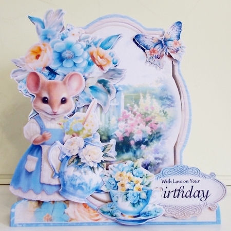 A Little Country Mouse 6 XL Shaped Card Kit by Pam Stubley