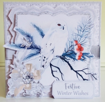 Shimmer Silver Christmas 8 Mini Kit by Pam Stubley