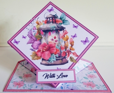Spring top Floral lantern by Pam Stubley