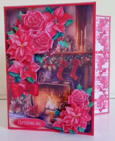 Fireside Christmas - Offset Card Mini Kit by Pam Stubley