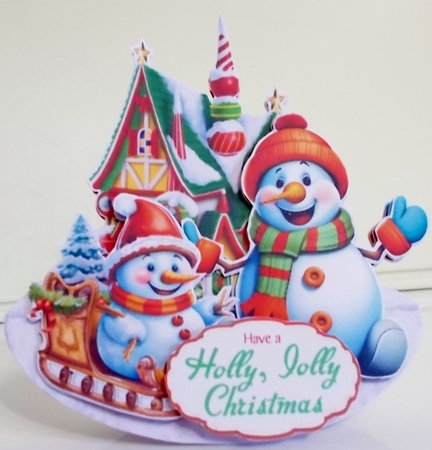 Cute Little Christmas 6 Rocker Card by Pam Stubley
