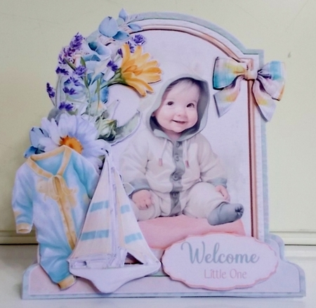 A Boy is a Joy 2 XL Shaped Card Kit by Pam Stubley