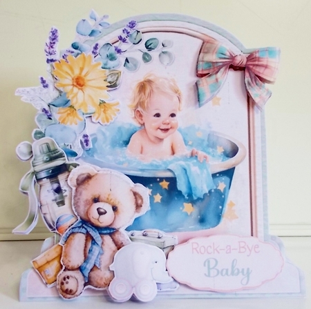 A Boy is a Joy 3 XL Shaped Card Kit by Pam Stubley