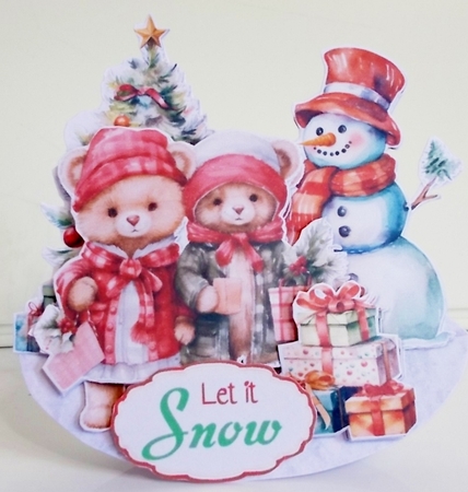 Cute Little Christmas 14 Rocker Card by Pam Stubley