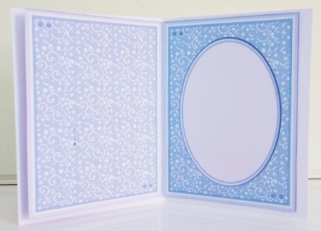 A5 Vintage Baby Boy Blank Insert  by Pam Stubley