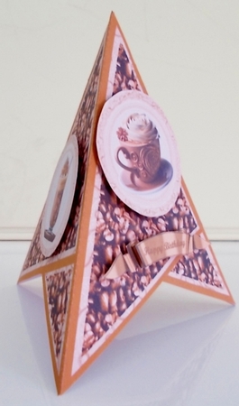 Coffee Teepee card by Pam Stubley
