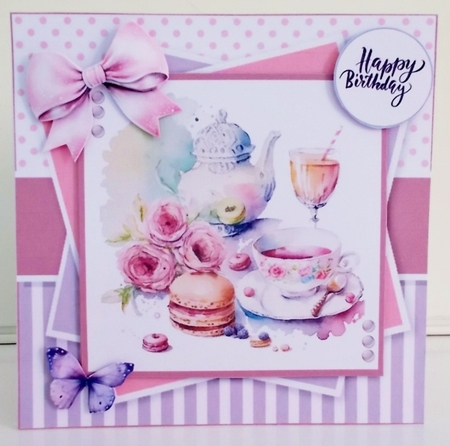 Time For Tea Toppers Set by Pam Stubley