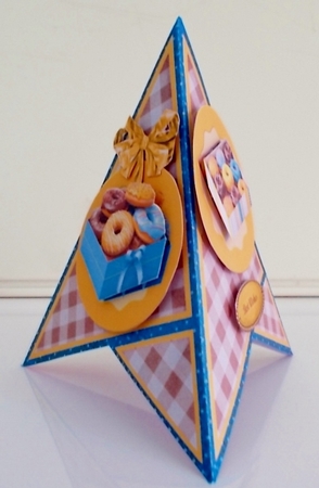 Chocolates & Doughnuts Teepee Card Kit by Pam Stubley