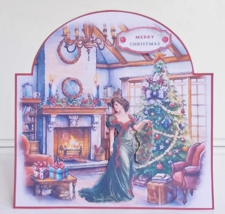 Christmas Room 05 Shaped Mini Page Kit by Pam Stubley