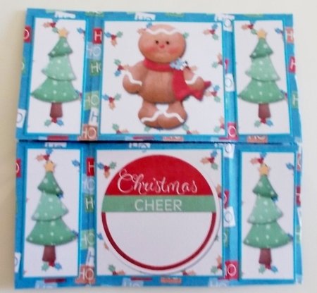 Festive Friends Neverending Christmas Card by Pam Stubley