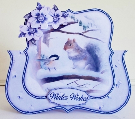 Winter Animals Over The Edge Kit    by Pam Stubley