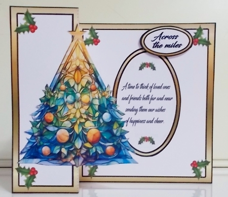 FB Stained glass Christmas tree by Pam Stubley