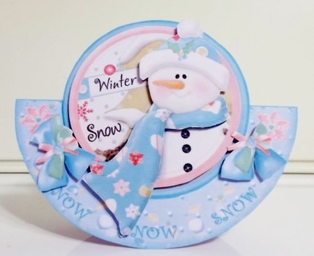 Winter Snow Rocker Card   by Pam Stubley