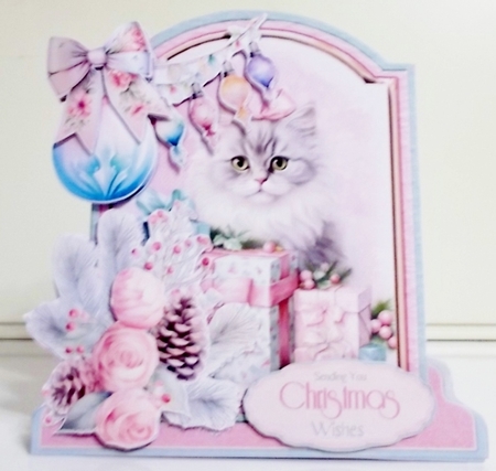 Christmas Memories 4 XL Shaped Card Kit by Pam Stubley