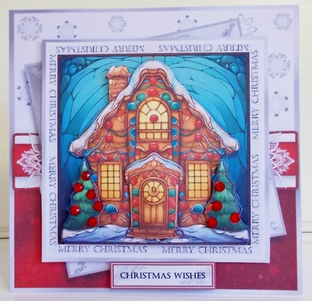 Stained glass Christmas by Pam Stubley
