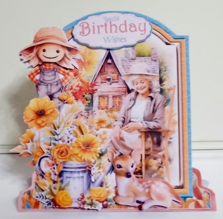 Colours of Autumn 6 XL Shaped Card Kit by Pam Stubley