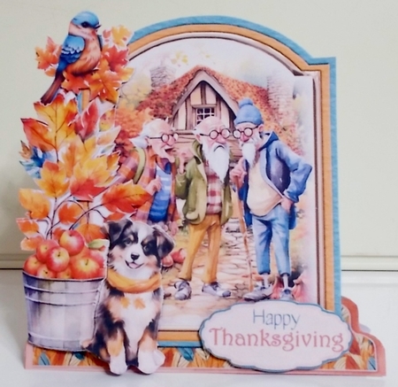 Colours of Autumn 7 XL Shaped Card Kit by Pam Stubley