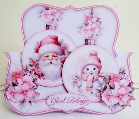 Pink Christmas Over The Edge Mini Kit    by Pam Stubley