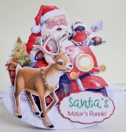 Oh what fun it is to Ride 3 Rocker Card by Pam Stubley