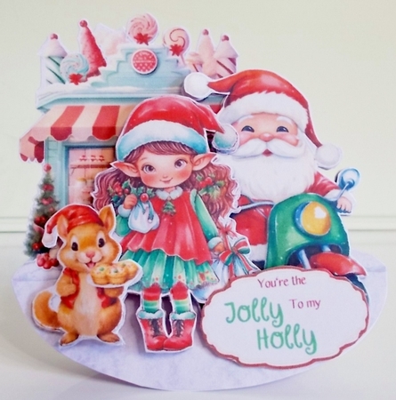 Oh what fun it is to Ride 8 Rocker Card by Pam Stubley