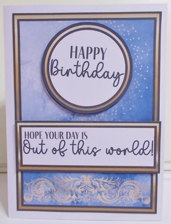 Celestial Birthday Diagonal Popout by Pam Stubley