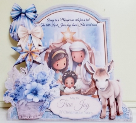 Infant Holy 7 XL Shaped Card Kit by Pam Stubley