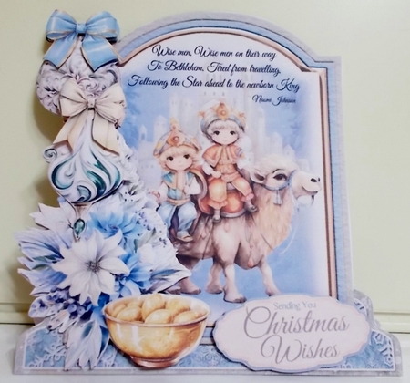 Infant Holy 9 XL Shaped Card Kit by Pam Stubley