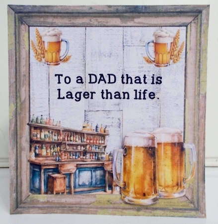 Dad Lager Mini KIt by Pam Stubley