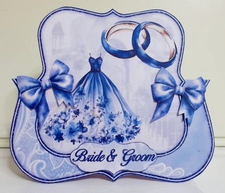 Navy Wedding Over The Edge 2 Mini Kit    by Pam Stubley