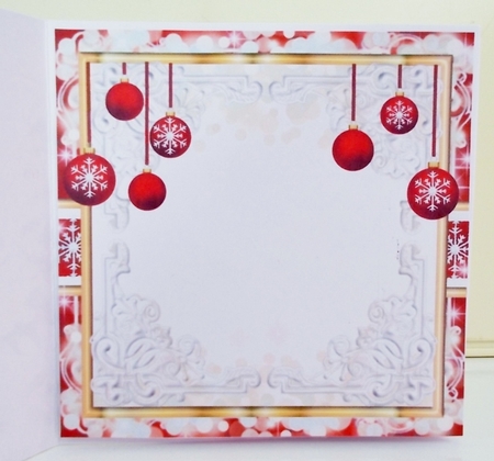 A Festive Robin Insert by Pam Stubley