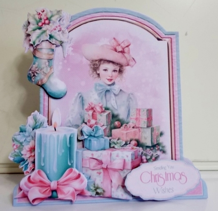 Christmas Memories 18 XL Shaped Card Kit by Pam Stubley