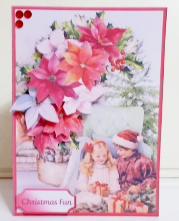 Traditional Christmas - 5 x 7 Card and Envelope Mini Kit by Pam Stubley
