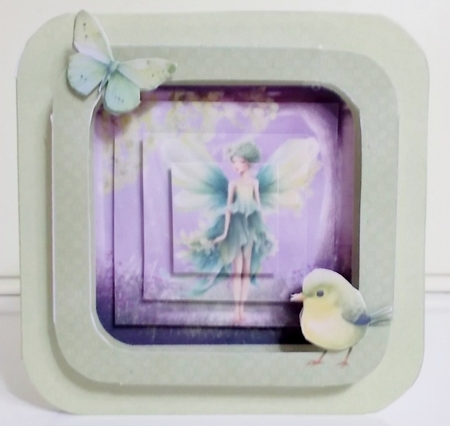 FLUTTERBY FAIRY POP-OUT BIRTHDAY CARD by Pam Stubley