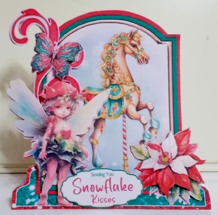 Fairy Christmas to You 2 XL Shaped Card Kit by Pam Stubley