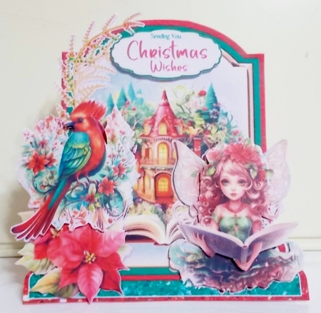 Fairy Christmas to You 6 XL Shaped Card Kit by Pam Stubley