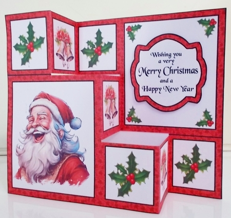 TSF Laughing Santa by Pam Stubley