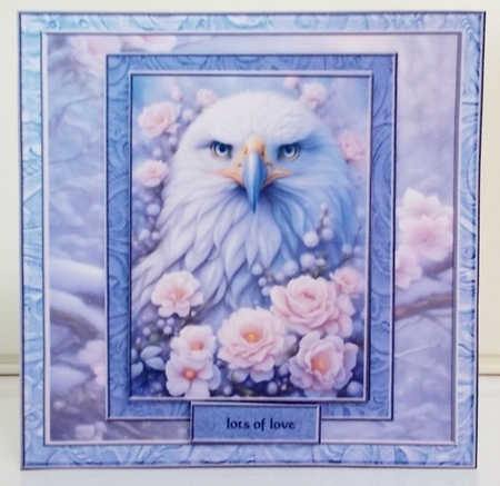 Gorgeous Snow Eagle 7x7 Mini Kit 2 by Pam Stubley