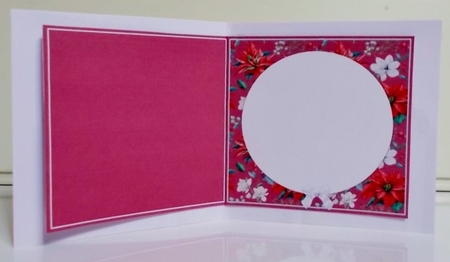 Cute Christmas Teddy Insert by Pam Stubley
