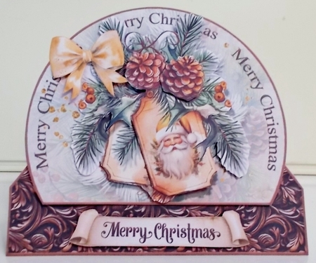 Christmas Decorations Dome Tent Card-4 by Pam Stubley